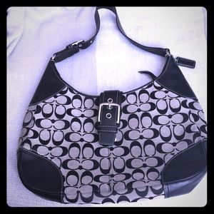 Authentic Coach logo handbag